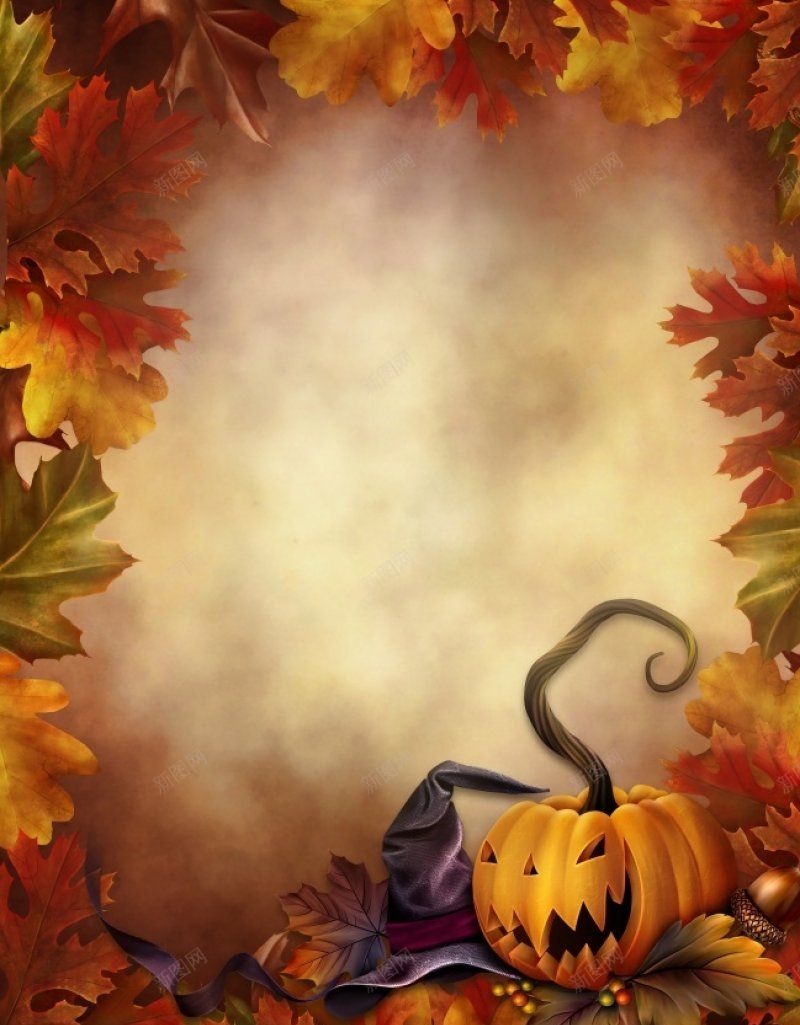 万圣节节日万圣节11月1日Halloweenjpg设计背景_新图网 https://ixintu.com 万圣节 节日