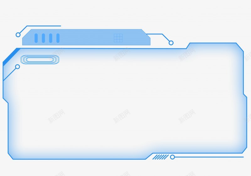 人工智能科技边框人工智能科技框未来科技人工智能不规png免抠素材_新图网 https://ixintu.com 人工智能科技边框