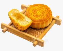 月饼莲蓉月饼月中秋甜品甜点蛋糕素材