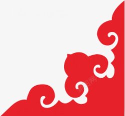 春节新春元旦节日灯笼炮竹剪纸红色拜年中国结灬小狮子素材
