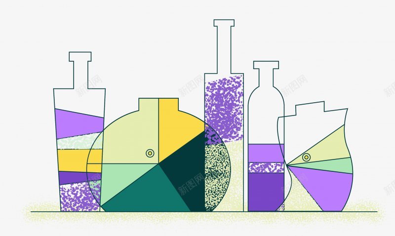 点赞关注主题欢快有趣的插画人物图扁平等距插画人png免抠素材_新图网 https://ixintu.com 欢快有趣的插画人物图 点赞关注主题