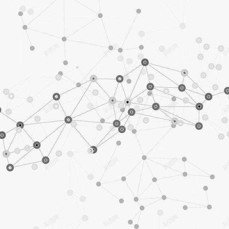 科技波点线条PNS透明底png免抠素材_新图网 https://ixintu.com PNS透明底 科技波点 线条