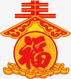 春节新春元旦节日灯笼炮竹剪纸红色拜年中国结灬小狮子素材