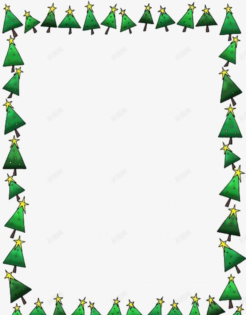 手绘卡通圣诞树竖式边框绘画图png免抠素材_新图网 https://ixintu.com 手绘圣诞树 圣诞快乐 长方形边框 竖式边框 绿色框 年货大降价 圣诞   快乐 圣诞节 商家 促销  圣诞装饰