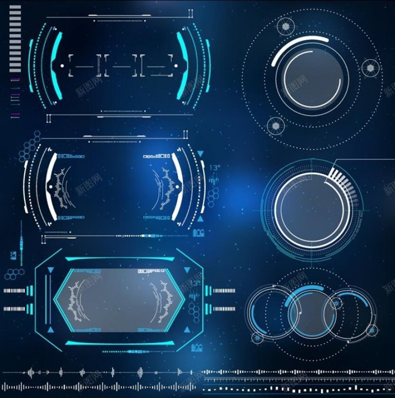 科技电子网络界面矢量科技界面jpg设计背景_新图网 https://ixintu.com 界面 科技 科技电子网络界面矢量