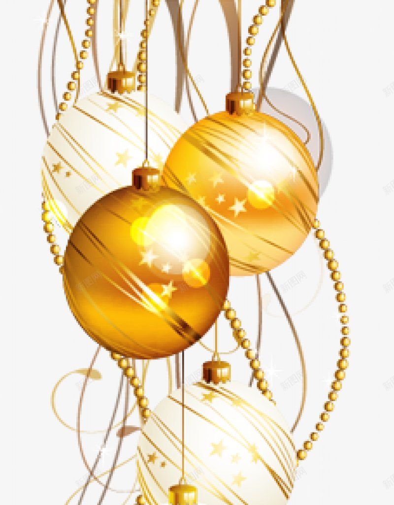 圣诞节铃铛装饰元素png免抠素材_新图网 https://ixintu.com 金色铃铛 圣诞装饰边框 圣诞节快乐 和风装饰 圣诞节 元素 圣诞 彩球 红色 金色
