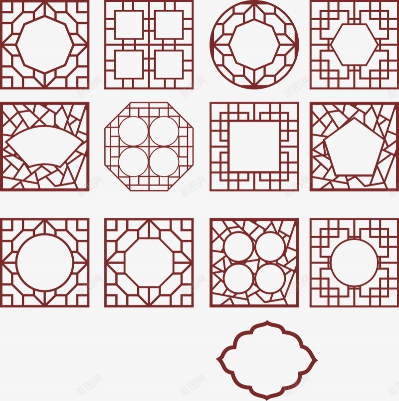 13个古代窗户图窗户图案雕花窗户复古风古代窗户古典png图片免费下载 素材0jqjaqguu 新图网