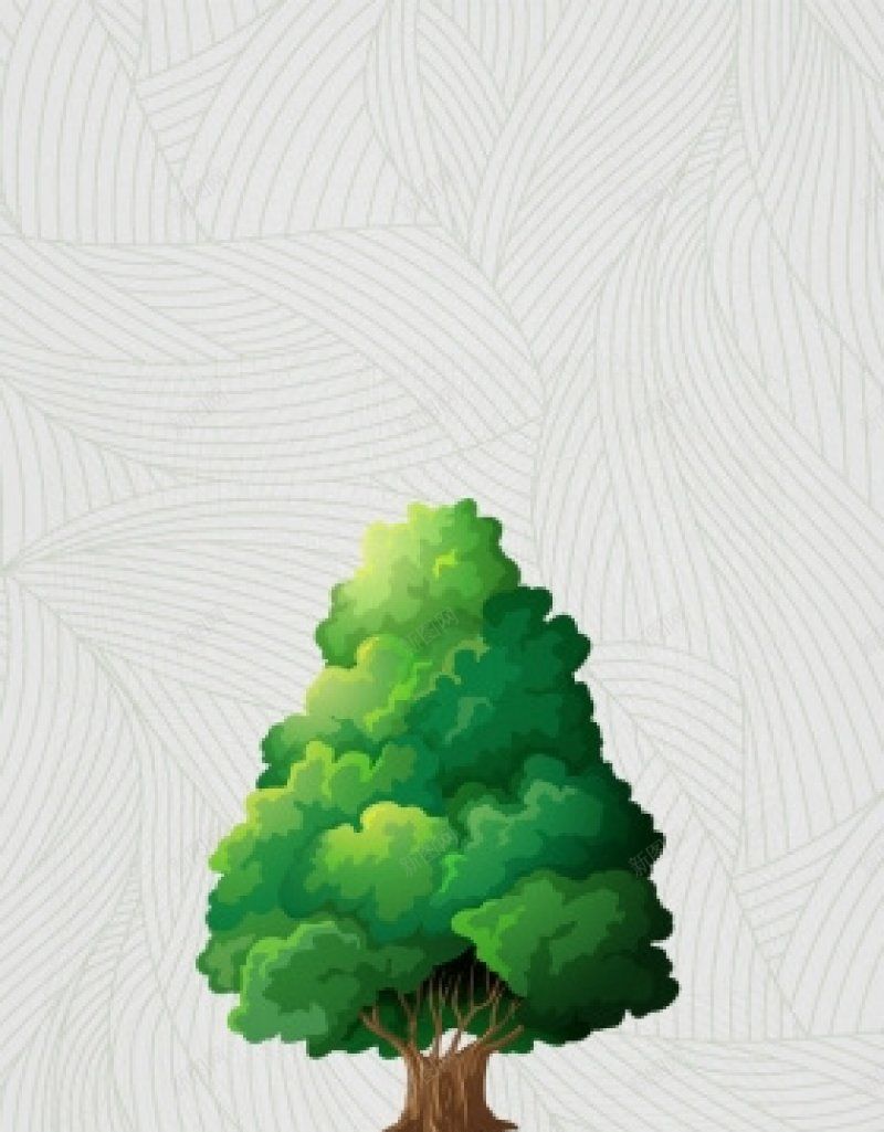 绿色植树节免费H5jpg设计背景_新图网 https://ixintu.com 免费H5 绿色植树节