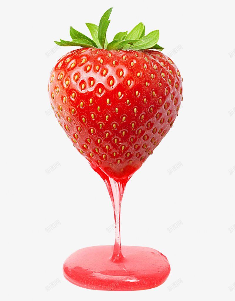 草莓草莓汁花花草草png免抠素材_新图网 https://ixintu.com 花花草草 草莓草莓汁
