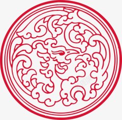 中国风传统花纹模板中式古典边框边角标题栏标素材