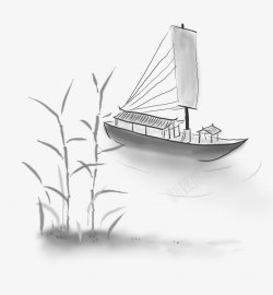 中国水墨墨迹喷溅片笔触笔刷画笔烟雾圆圈山素材