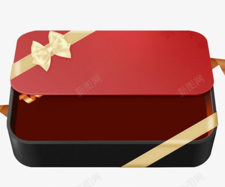 礼盒图标透明礼盒红包福袋优惠券图标