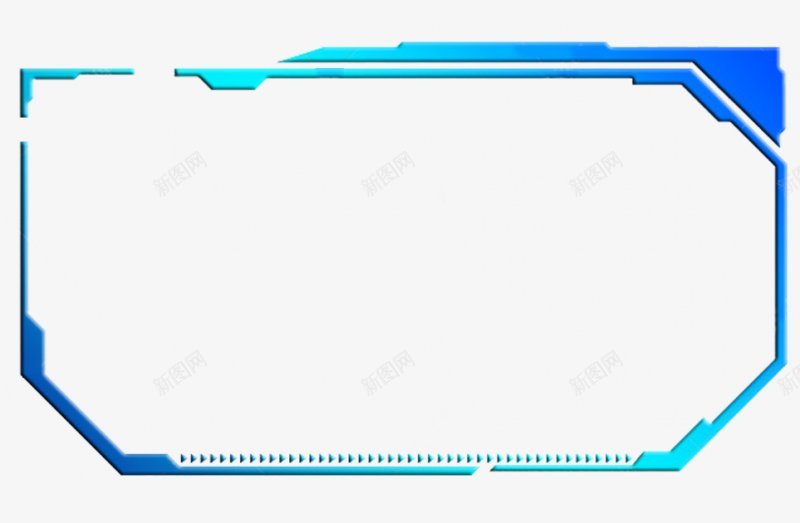 人工智能科技框人工智能科技框未来科技人工智能不规则png免抠素材_新图网 https://ixintu.com 人工智能科技框