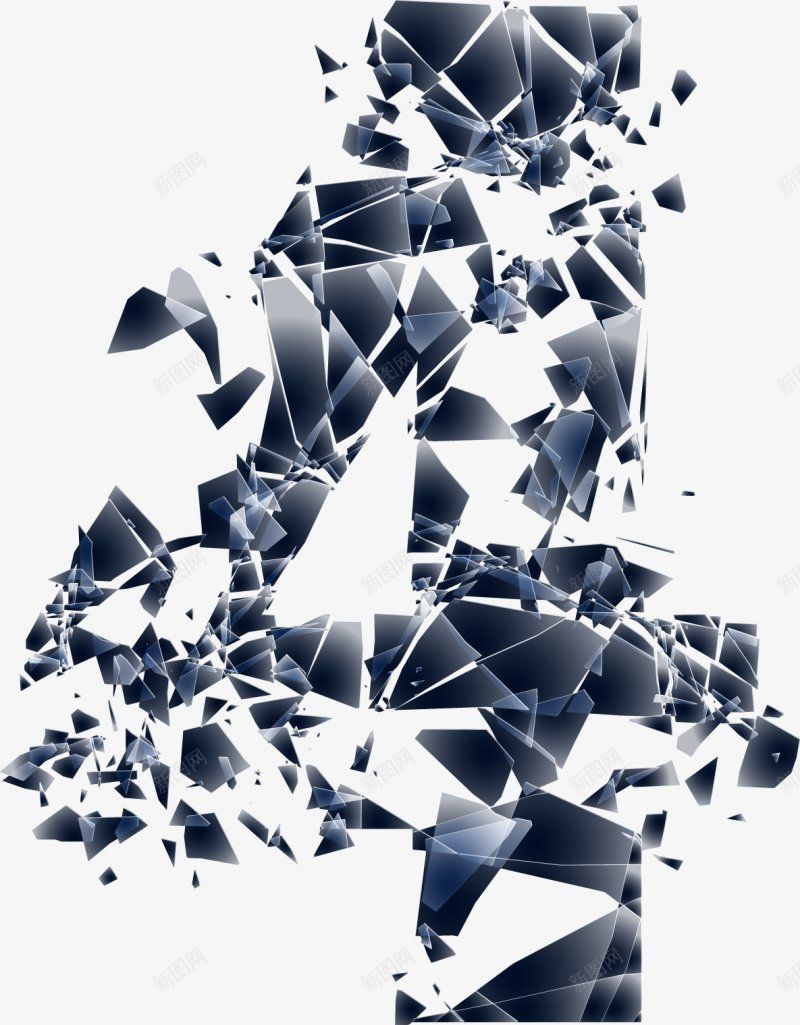 艺术字创意玻璃破损破碎阿拉伯数字碎片数字4的png免抠素材_新图网 https://ixintu.com 4 创意字体 墨笔数字字母 折纸数字 气球数字 水的艺术字母 碎片数字 蝴蝶数字 饼干数字