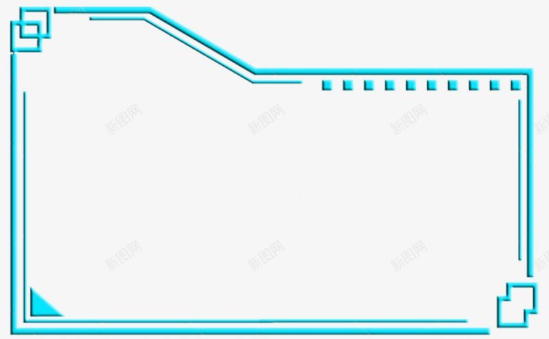 人工智能科技框有新视觉png免抠素材_新图网 https://ixintu.com 人工智能科技框 有新视觉