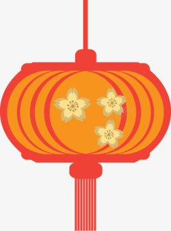 东方中国传统复古氛围复古传统中国风日式翔云灯笼素材