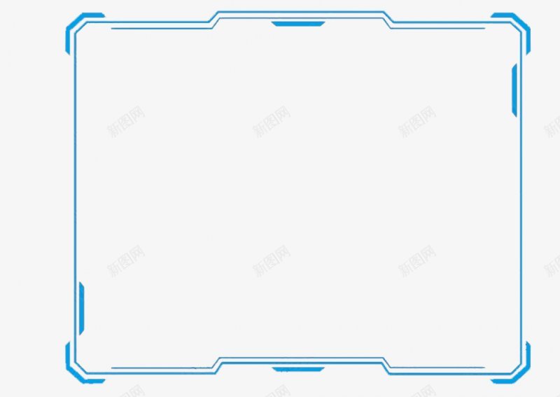 人工智能科技框人工智能科技框未来科技人工智能不规则png免抠素材_新图网 https://ixintu.com 人工智能科技框