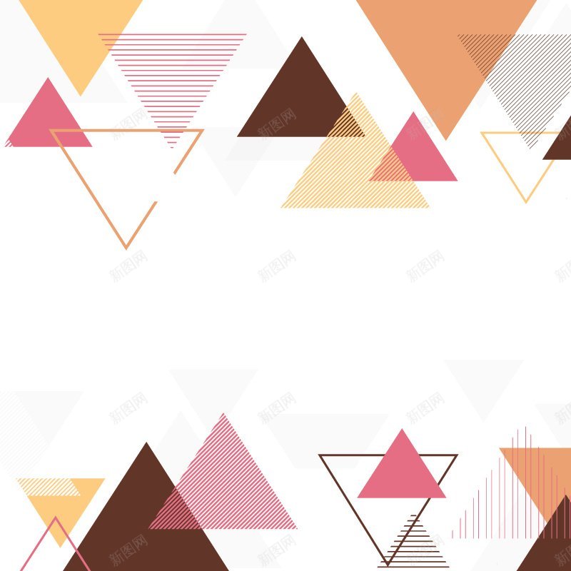 创意三角形矢量图jpg设计背景_新图网 https://ixintu.com 免扣创意三角形矢量 图