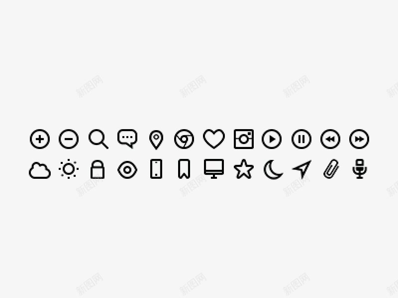 图标常用图标扁平图标icoicon彩色图标UIWEpng免抠素材_新图网 https://ixintu.com App UI WEB ico icon 图标 常用图标 彩色图标 扁平图标 界面