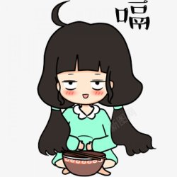 卡通人物Q版人物卡通可爱萌男孩女孩男生女生公主王子素材