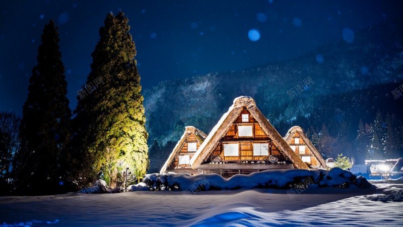 夜景林中小屋花花绿绿杂七杂八引用jpg设计背景_新图网 https://ixintu.com 图片 夜景 林中小屋 素材 背景 花花绿绿杂七杂八引用