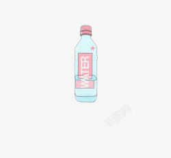 矿泉水瓶素材