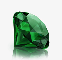 绿色宝石绿色钻石高清图片