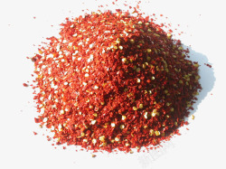 碎的红辣椒一堆辣椒面儿高清图片
