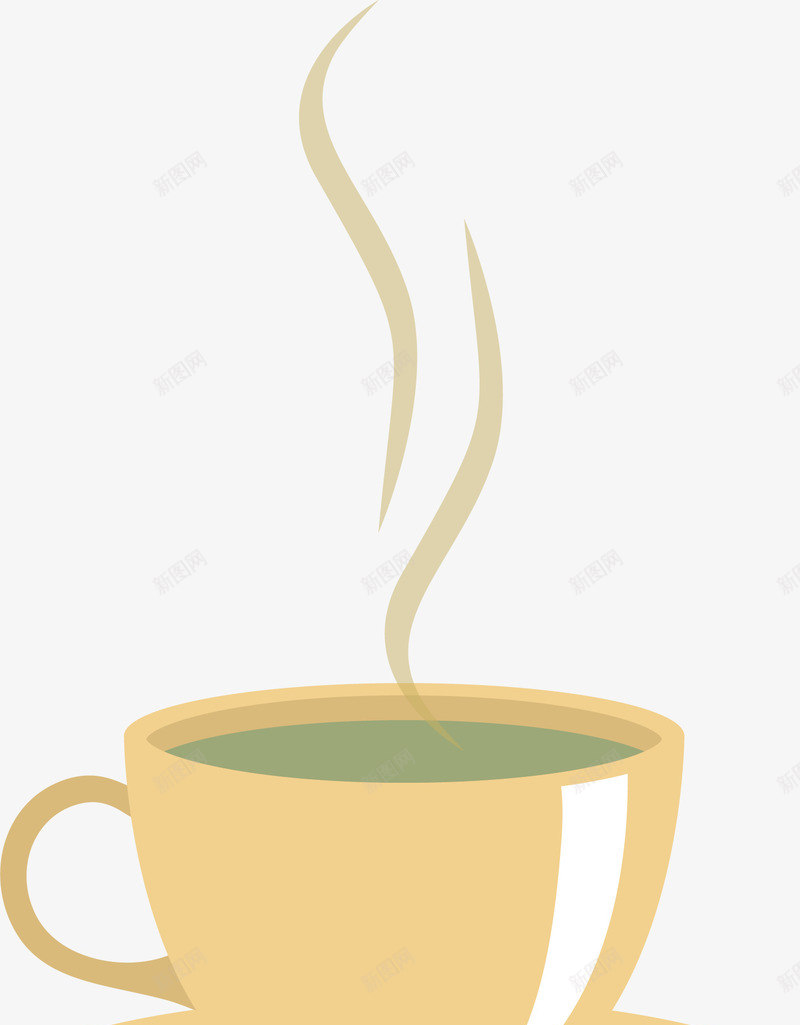冒着热气的卡通咖啡矢量图图标ai_新图网 https://ixintu.com 咖啡logo 咖啡杯 喝咖啡 手绘咖啡 热乎 热气 胶囊咖啡 胶囊咖啡饮品 矢量图