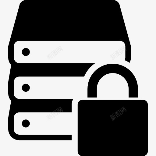 存储安全图标png_新图网 https://ixintu.com 安全 挂锁 接口 数据 硬件 磁盘 符号 锁 锁定