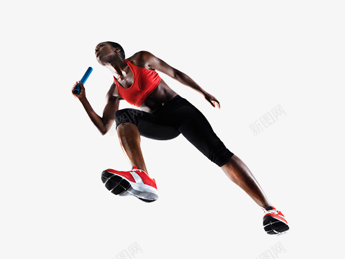 奔跑的人png免抠素材_新图网 https://ixintu.com 百米训练 短跑冲刺 黑人运动员