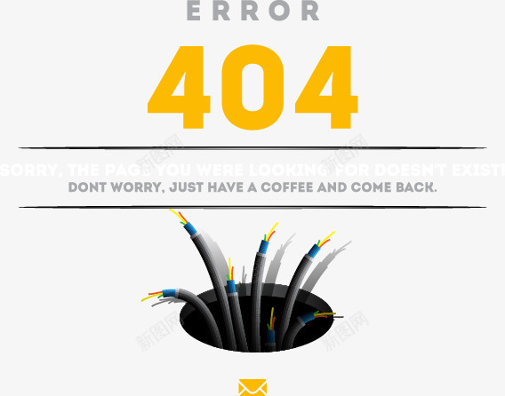 404提示界面矢量图ai免抠素材_新图网 https://ixintu.com 404 404界面 Internet 代码 服务器 电脑 矢量图 程序 网站 网络 计算机 错误