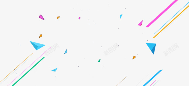 彩色线条漂浮物png免抠素材_新图网 https://ixintu.com 促销装修 双十一 彩色线条漂浮物 新图网 装饰元素