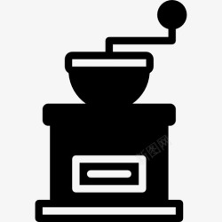 咖啡研磨机咖啡研磨机图标高清图片