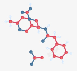 结构式化学结构矢量图高清图片