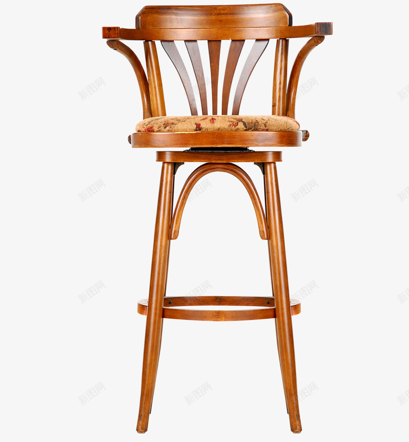 棕色高脚椅子png免抠素材_新图网 https://ixintu.com PNG素材 木头 棕色 高脚椅子