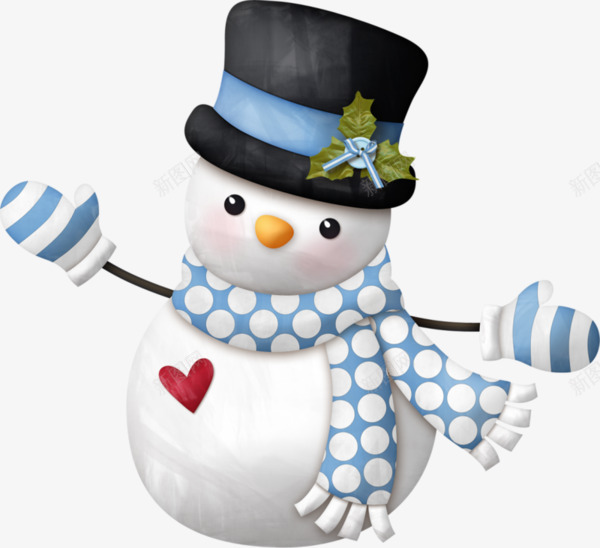 雪人png免抠素材_新图网 https://ixintu.com 冬天素材 卡通雪人 圣诞节 雪人 雪人表情 雪花