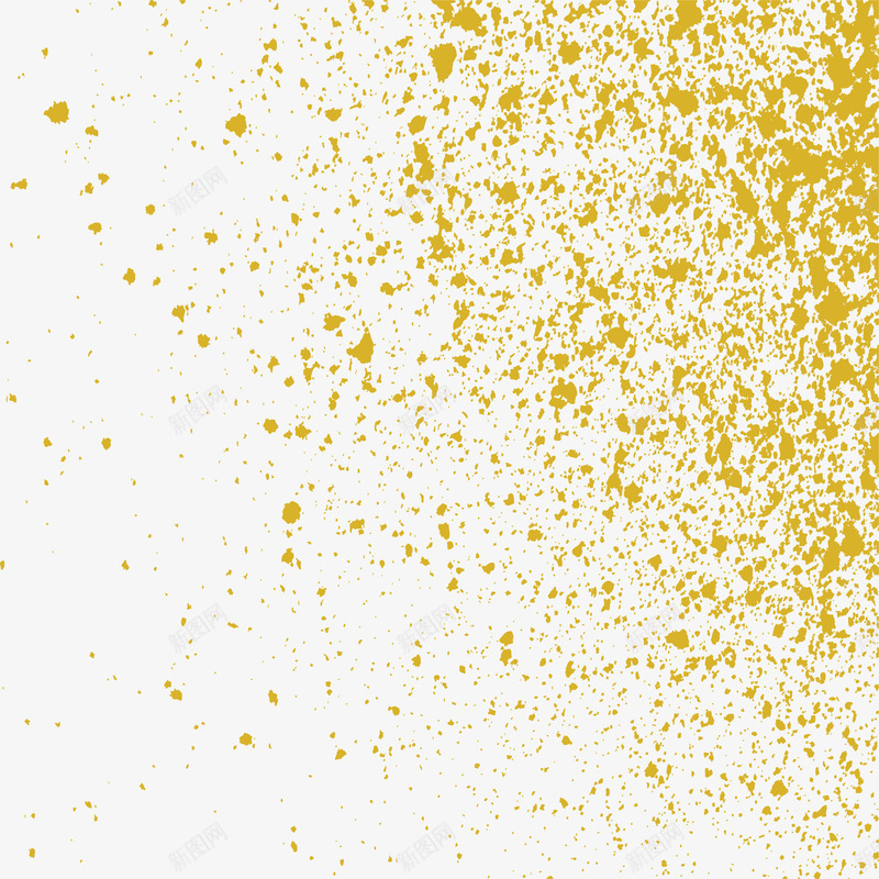 黄色清新水彩斑点png免抠素材_新图网 https://ixintu.com 免抠PNG 图案 斑点 水彩 清新 边框纹理 颜料 黄色