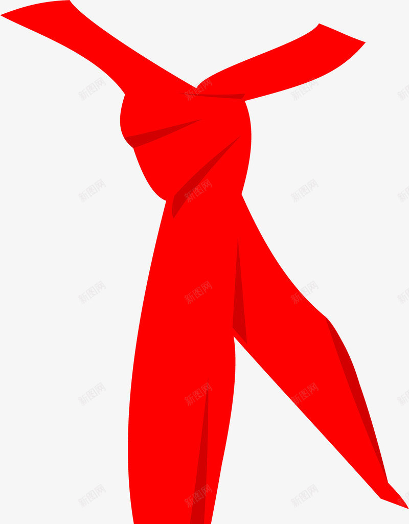 手绘红领巾png免抠素材_新图网 https://ixintu.com 学生 手绘 红领巾
