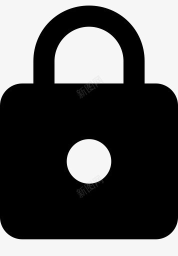 关闭锁安全材料芯图标png_新图网 https://ixintu.com Closed lock secure 关闭 安全 锁