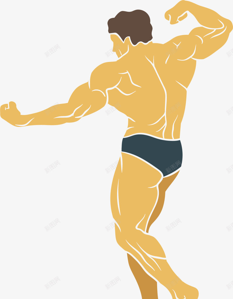 健身房黄色强壮男人png免抠素材_新图网 https://ixintu.com 健康 健身房 强壮男人 强壮肌肉男 强身健体 肌肉男 运动健身 锻炼