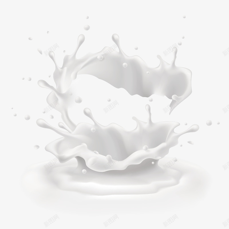 四处飞溅的牛奶png免抠素材_新图网 https://ixintu.com 动态牛奶 泼洒 液体 溅射牛奶 牛奶 纯牛奶 飞溅