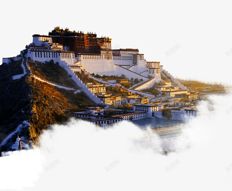 藏族西藏布达拉宫png免抠素材_新图网 https://ixintu.com 中华人民共和国西藏自治区 中国西藏 少数民族 建筑 旅游 藏区 藏族 西藏
