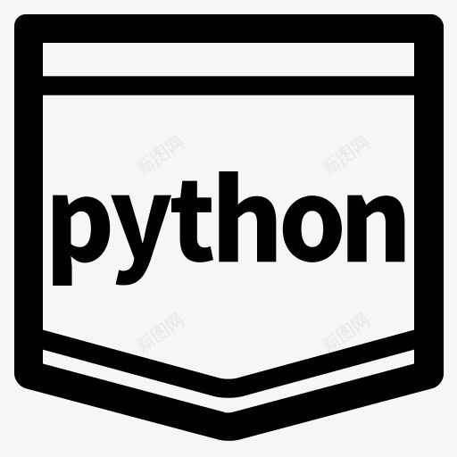 代码编码E学习线PythonP图标png_新图网 https://ixintu.com coding e learning line python tutorial 代码 教程 线 编码