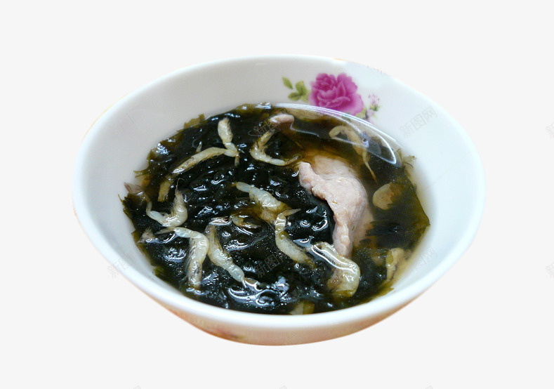 海带紫菜汤png免抠素材_新图网 https://ixintu.com 海带 海洋食品 虾皮 补钙食品