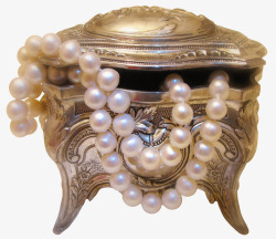 古典装饰品珠宝盒高清图片