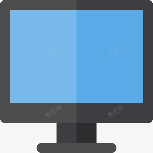 液晶显示器png免抠素材_新图网 https://ixintu.com 家用电器 手绘 显示器 电脑