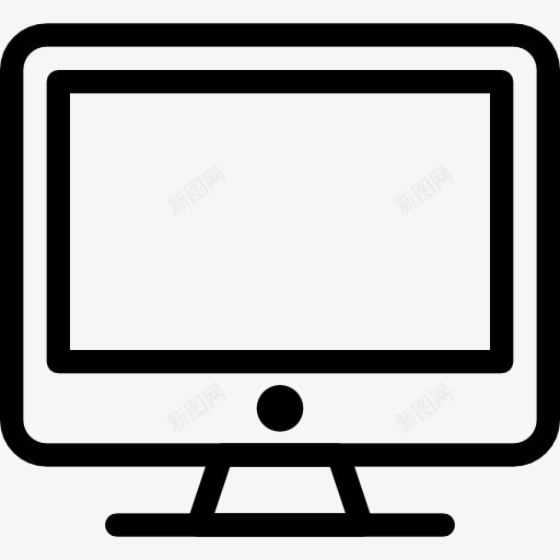 电脑屏幕图标png_新图网 https://ixintu.com 技术 电脑 电脑显示器 电视 电视屏幕 电视监控