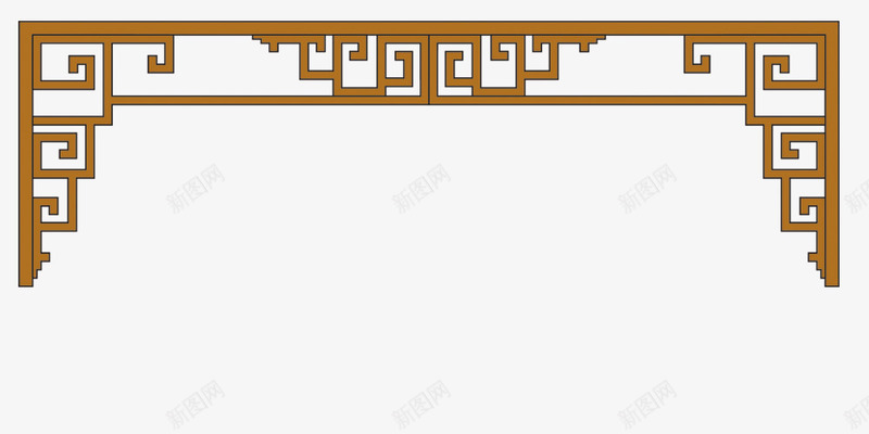 中国回字纹png免抠素材_新图网 https://ixintu.com 中国风 回字纹图片