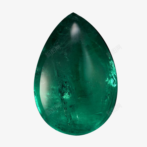 一颗绿宝石png免抠素材_新图网 https://ixintu.com PNG图形 PNG装饰 宝石 珠宝 绿色 装饰